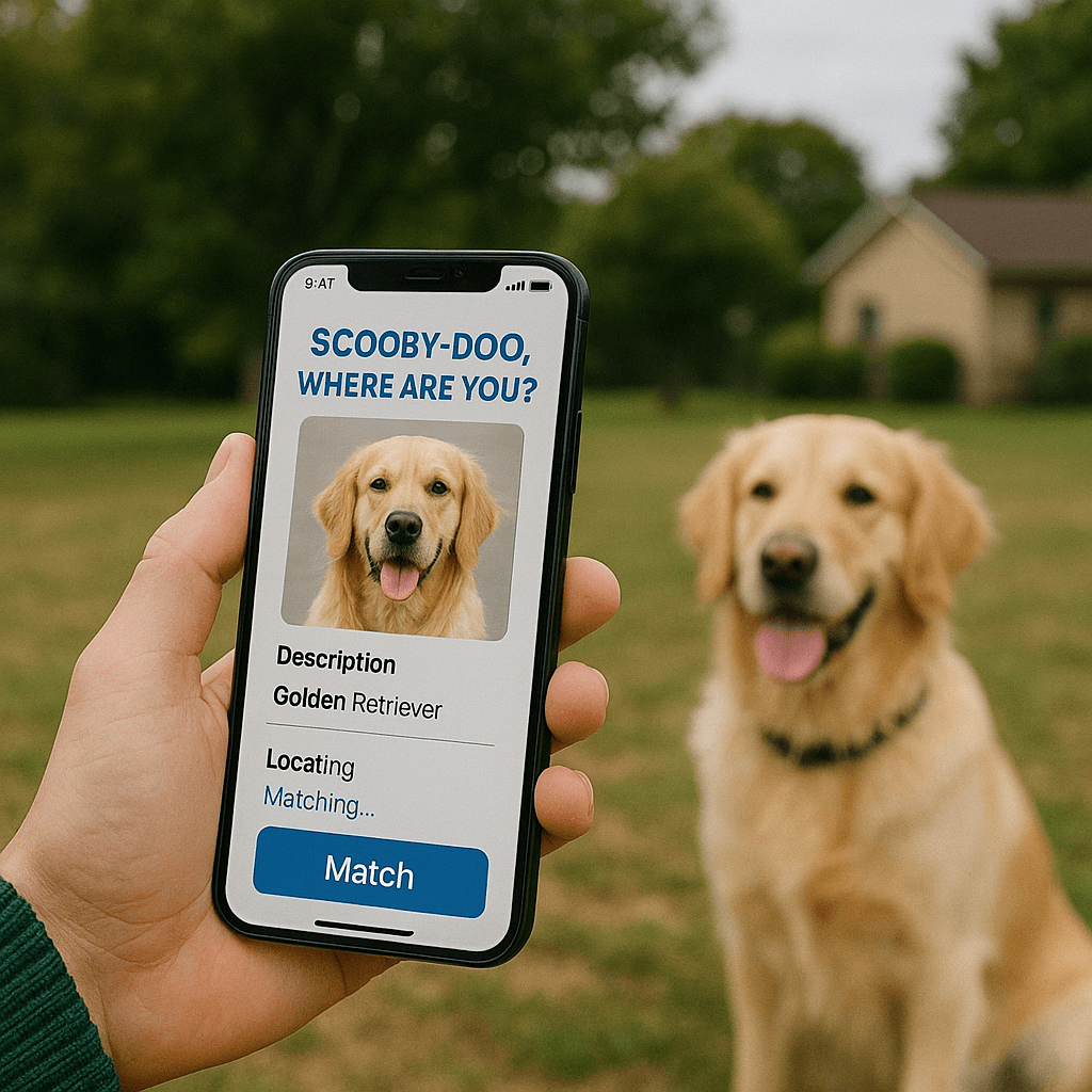 Screenshot of "Scooby-Doo, Where Are You?" project showing 6th place at ai immersion 2024 (alura + google)
